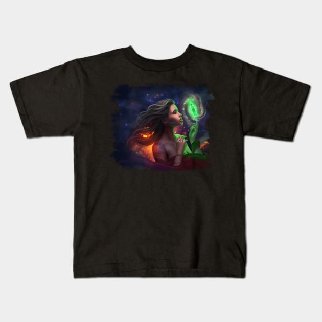 Eternal Ink Fifth Dimension (Halo Original) Kids T-Shirt by fallynchyld